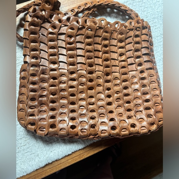 Vintage Gap leather links purse EUC - Picture 7 of 10